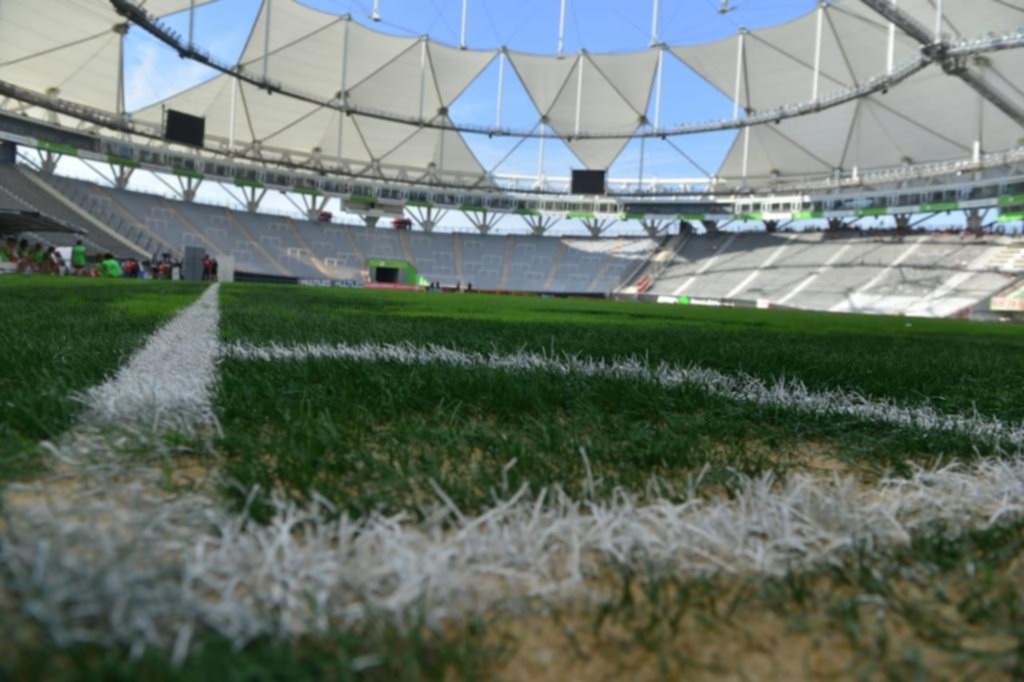 Aseguran que no habrá sanción por el césped del Único