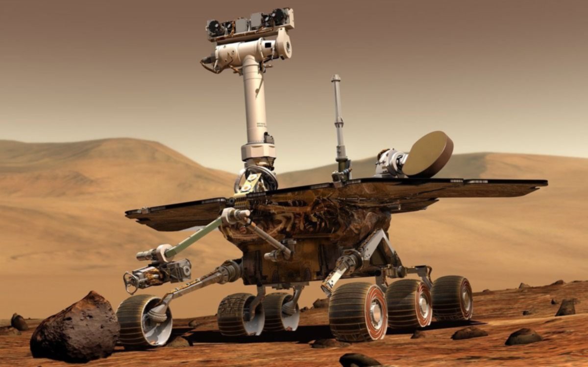 El último mensaje del Rover en Marte: "Mi batería está baja y se está oscureciendo"