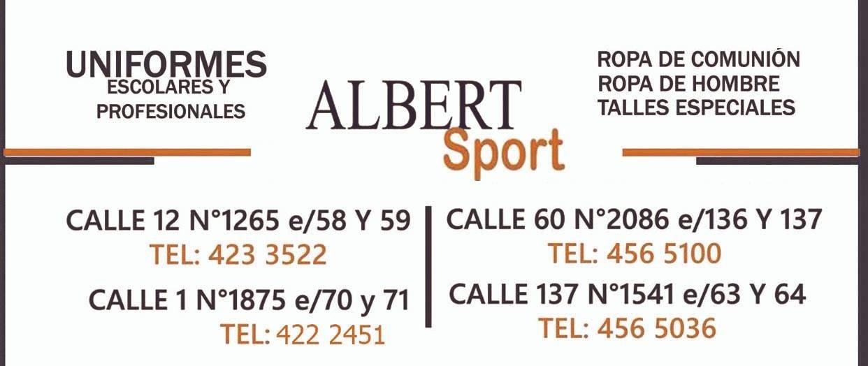 Encontrá uniformes escolares y profesionales en Albert Sport 