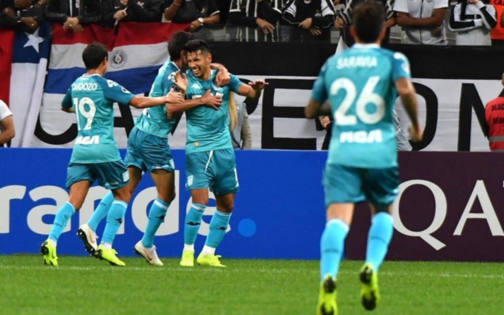 La Academia igualó con el Corinthians en Brasil por la Copa Sudamericana