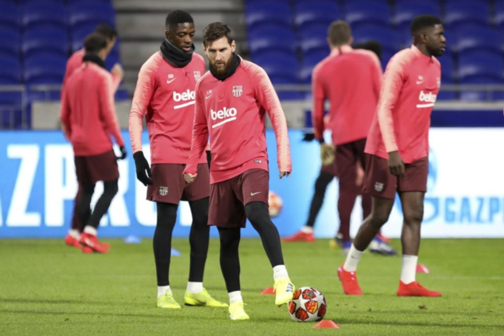 El Barça de Messi visita al Lyon con la obligación de afirmarse como candidato