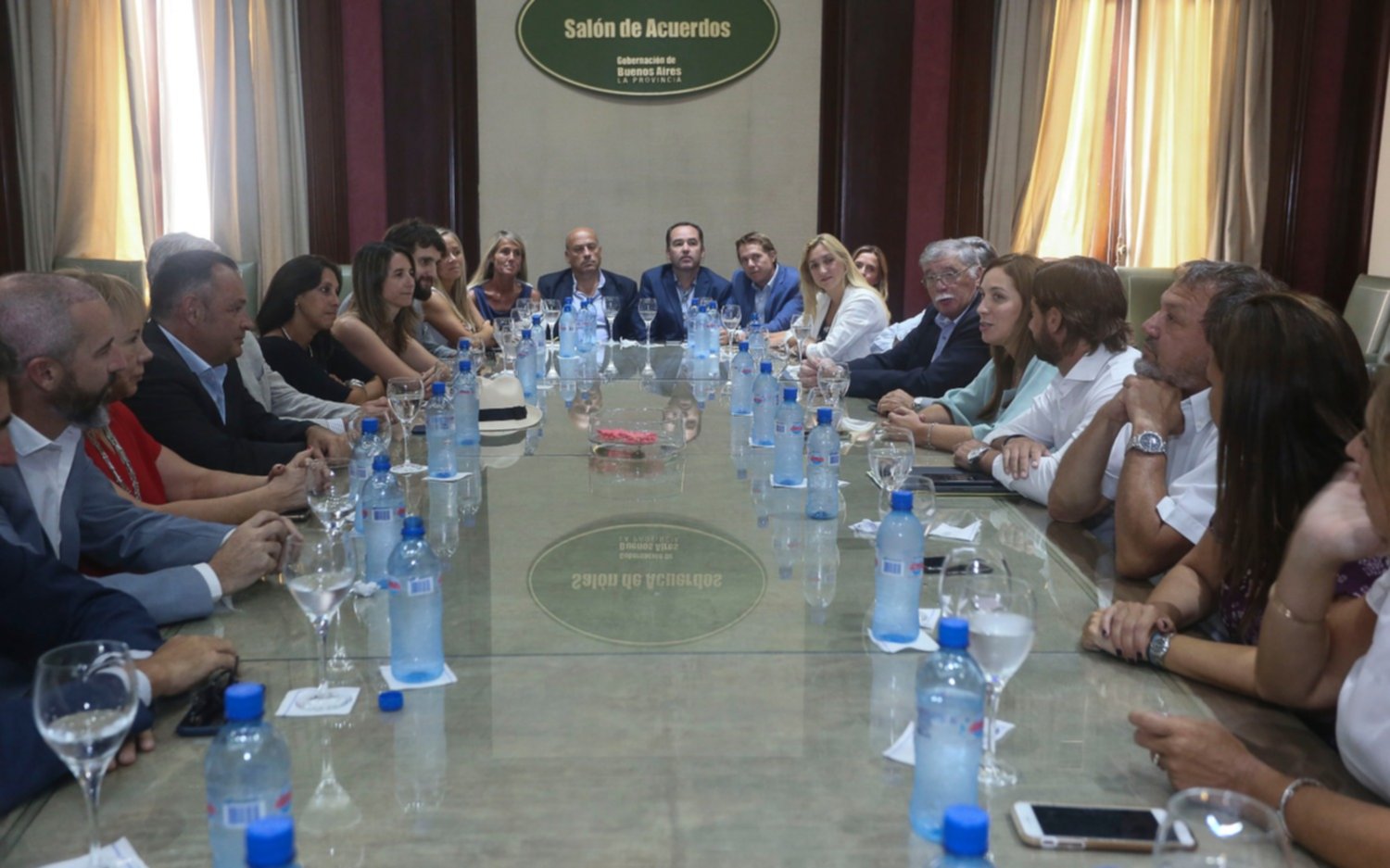 Vidal analizó la agenda legislativa del 2019 con senadores bonaerenses de Cambiemos