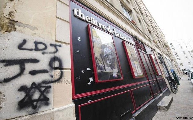 Investigan la aparición de nuevas pintadas antisemitas en París