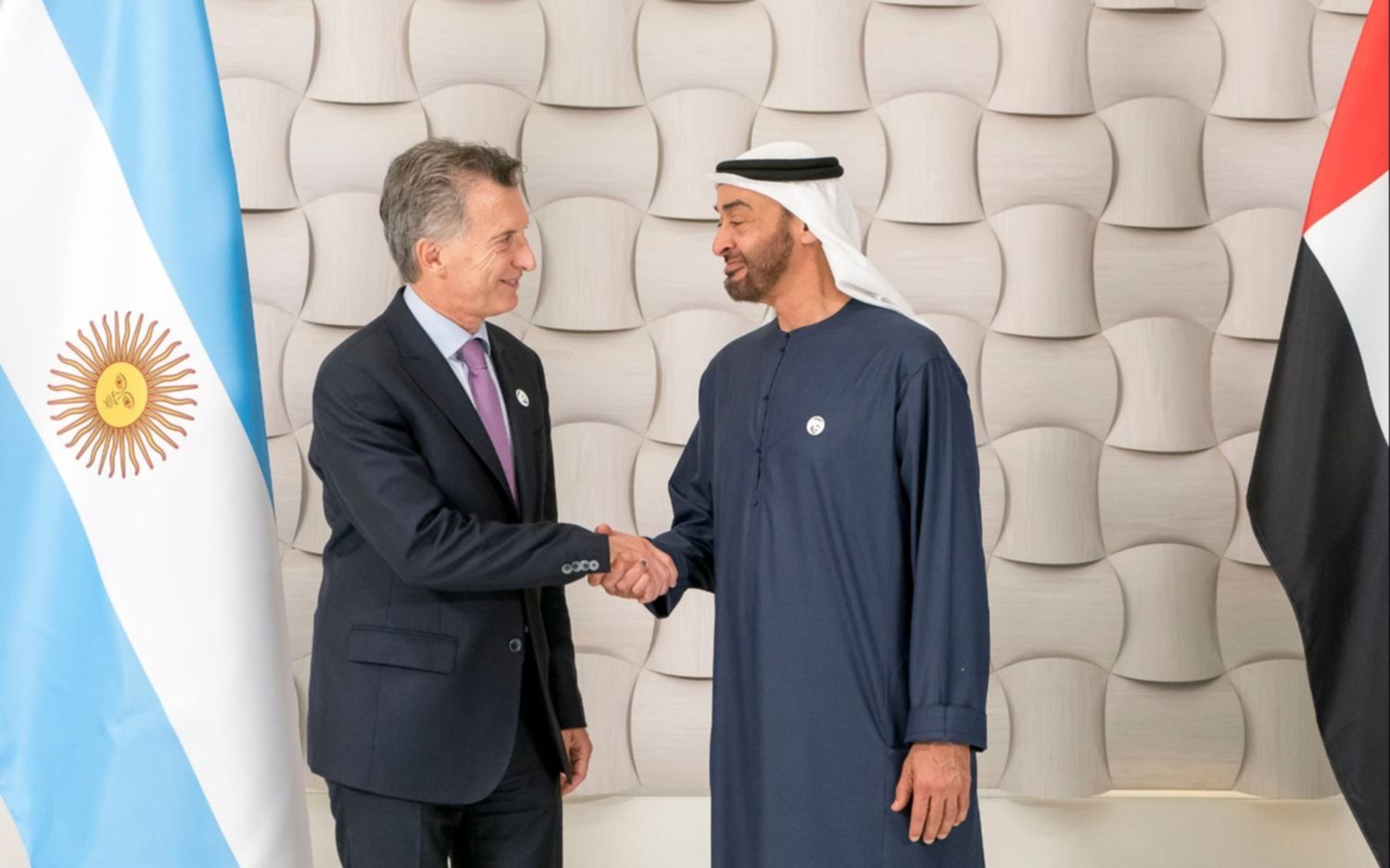 Macri se reunió con el príncipe heredero de los Emiratos Árabes Unidos