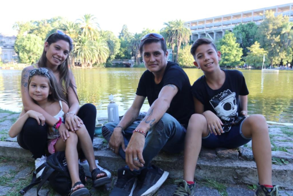 Frente al calor, un poco de imaginación y buena onda
