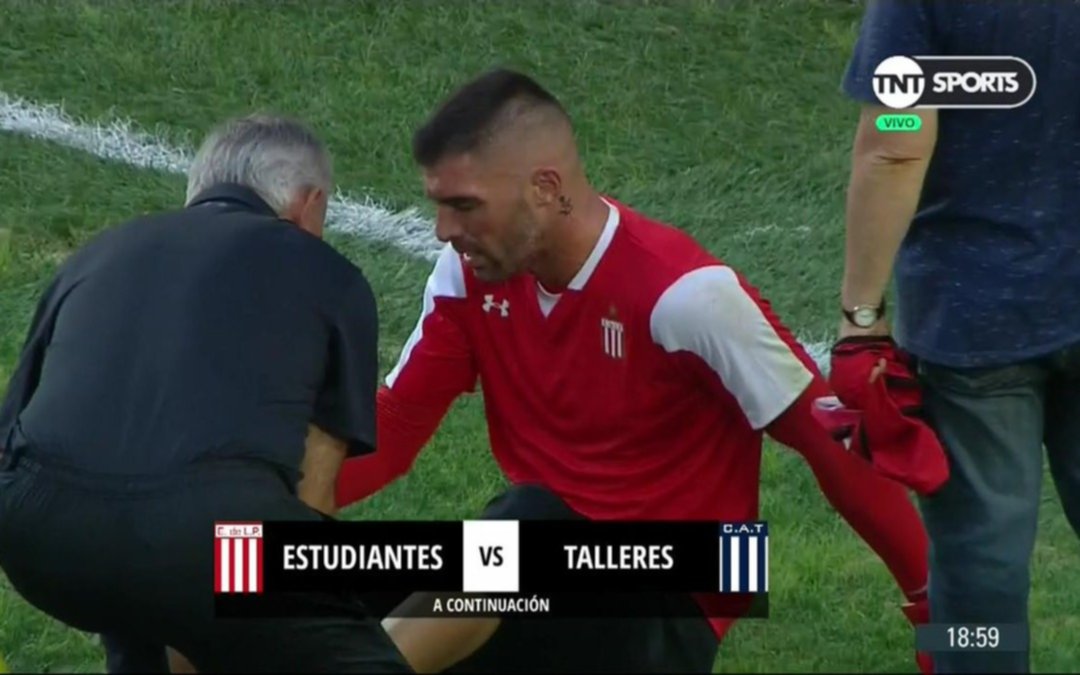 Andújar asustó a todos en la previa