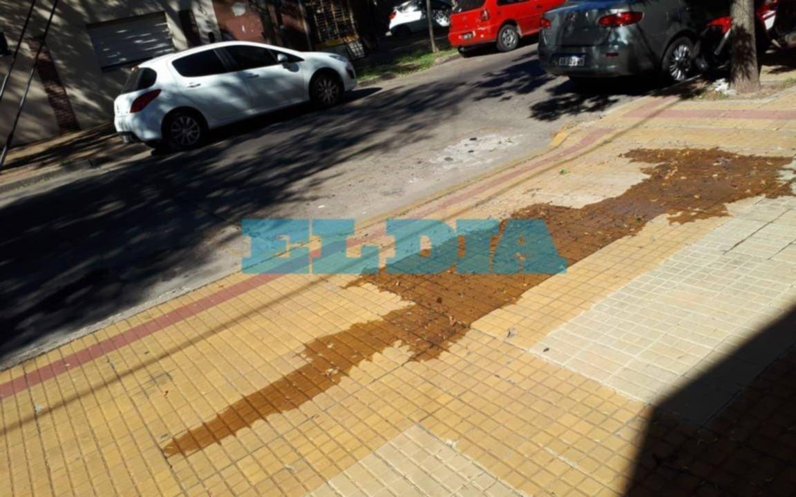Pérdida de agua en 20 entre 38 y 39