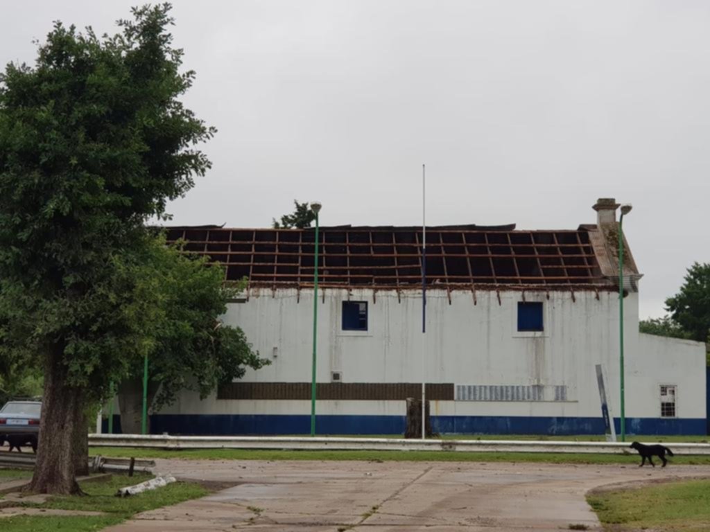 El temporal del viernes pasado dejó secuelas en Estancia, y poner todo a tono demorará un mes