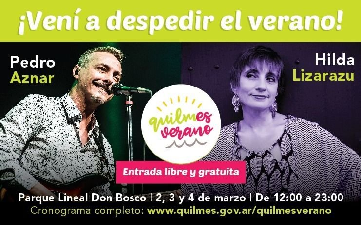Pedro Aznar e Hilda Lizarazu en Don Bosco