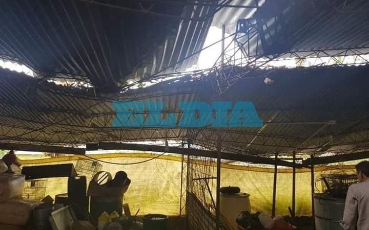 Preocupación por el estado de una escuela agraria tras el temporal