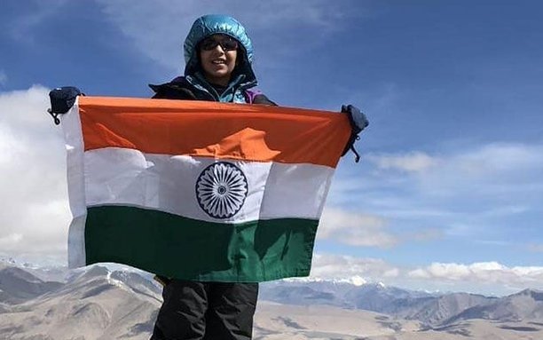 Una nena de la India hizo cumbre en el Aconcagua con un mensaje contra el machismo