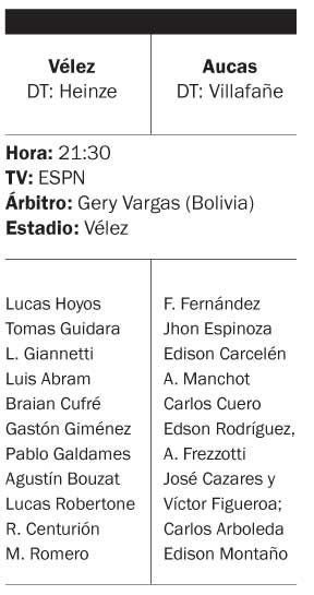 Vélez pone en marcha el sueño en la Sudamericana