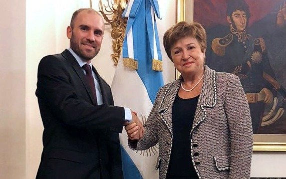 El ministro de Economía se reunió con la directora del FMI