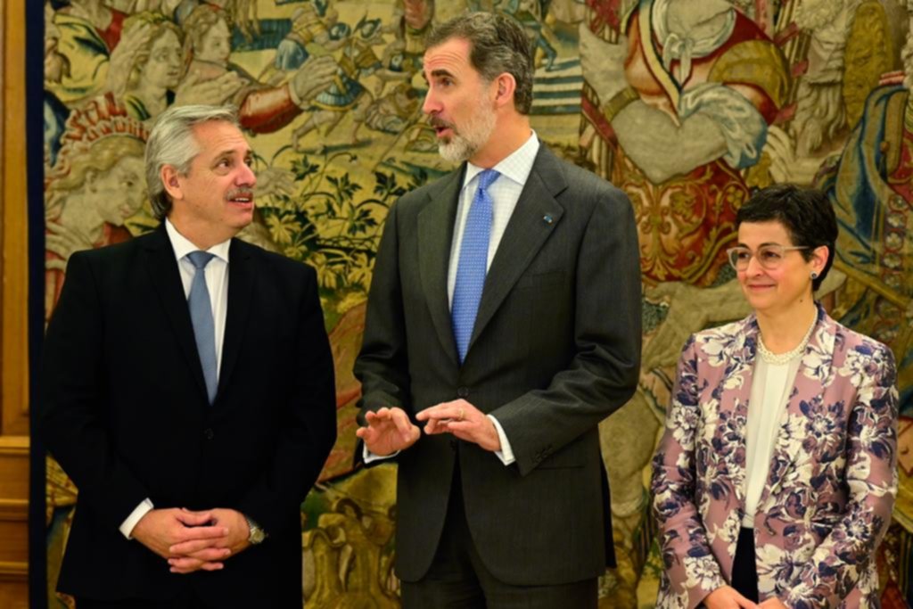 Alberto Fernández sumó el apoyo del jefe de gobierno español por la deuda