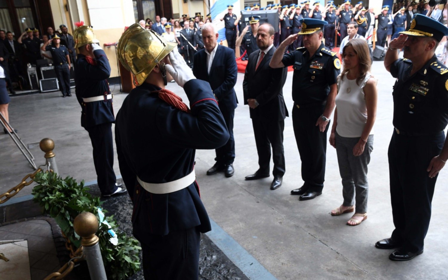 Realizaron un homenaje a las víctimas del incendio de Iron Mountain 