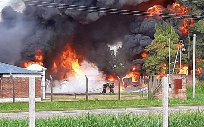 Un muerto por la explosión en una planta de biocombustibles en Santa Fe