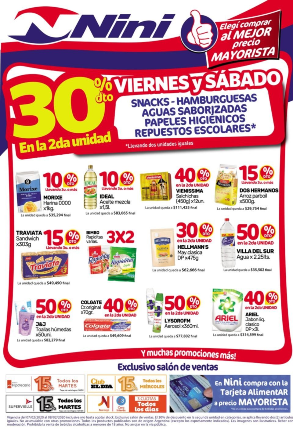 Elegí comprar al mejor precio mayorista y con un 30% de descuento