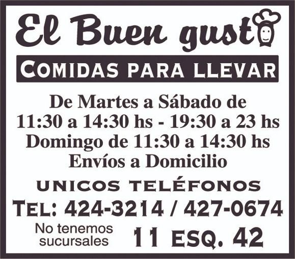 Elegí las mejores comidas para llevar con calidad asegurada