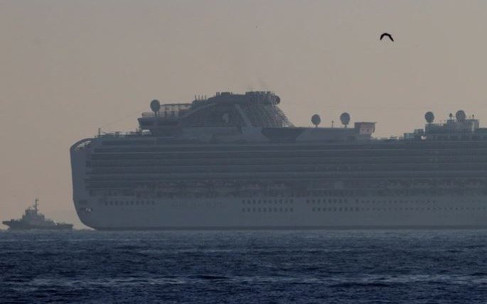 Confirman la presencia de ocho argentinos en el crucero japonés en cuarentena por coronavirus