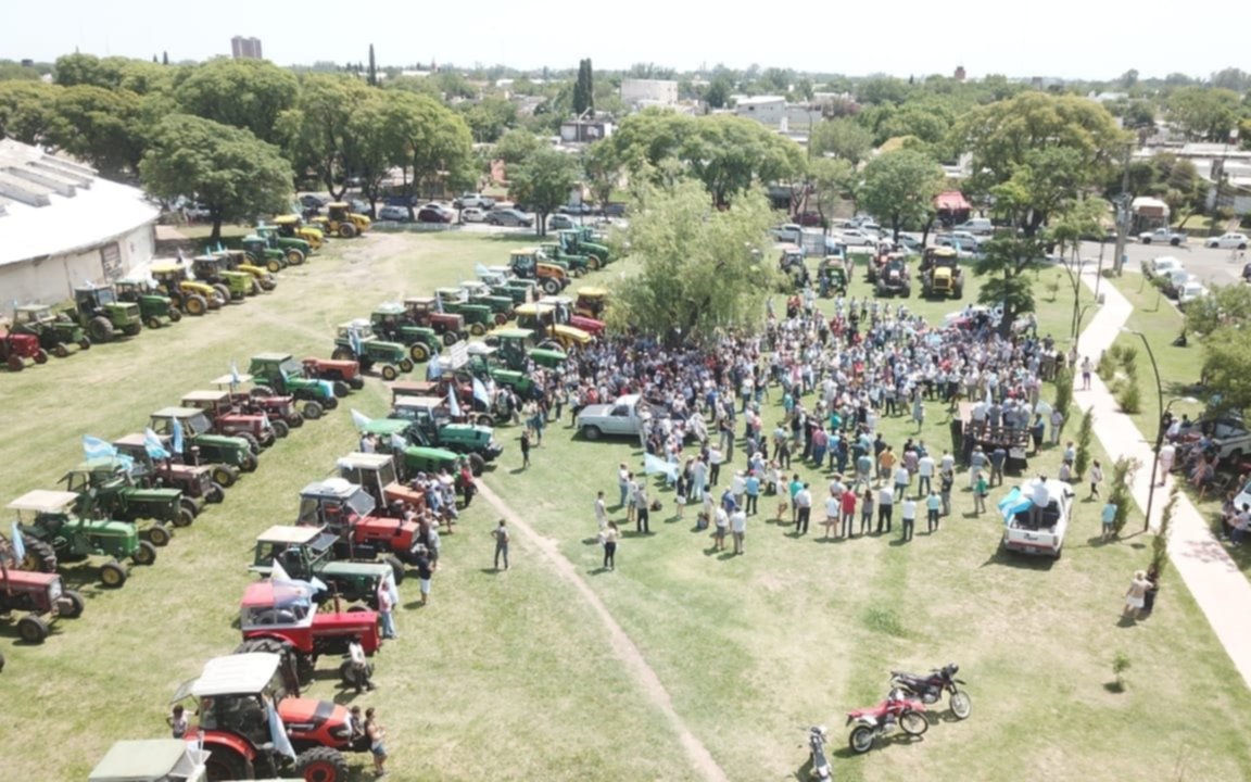 Otro "tractorazo" del campo en la Provincia contra las retenciones y la suba de impuestos