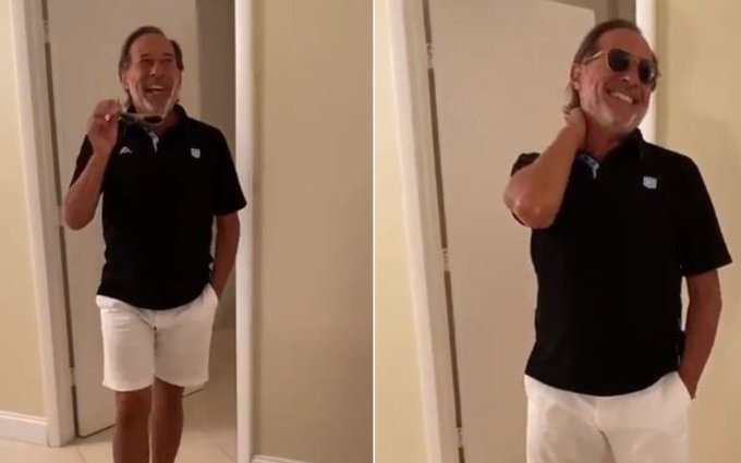 Guille lo hizo de nuevo: "Hermosa mañana, ¿verdad?"