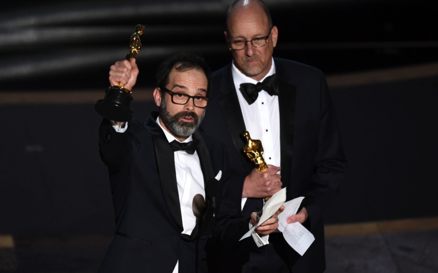 Andrew Buckland le dedicó el Oscar a su familia en Argentina