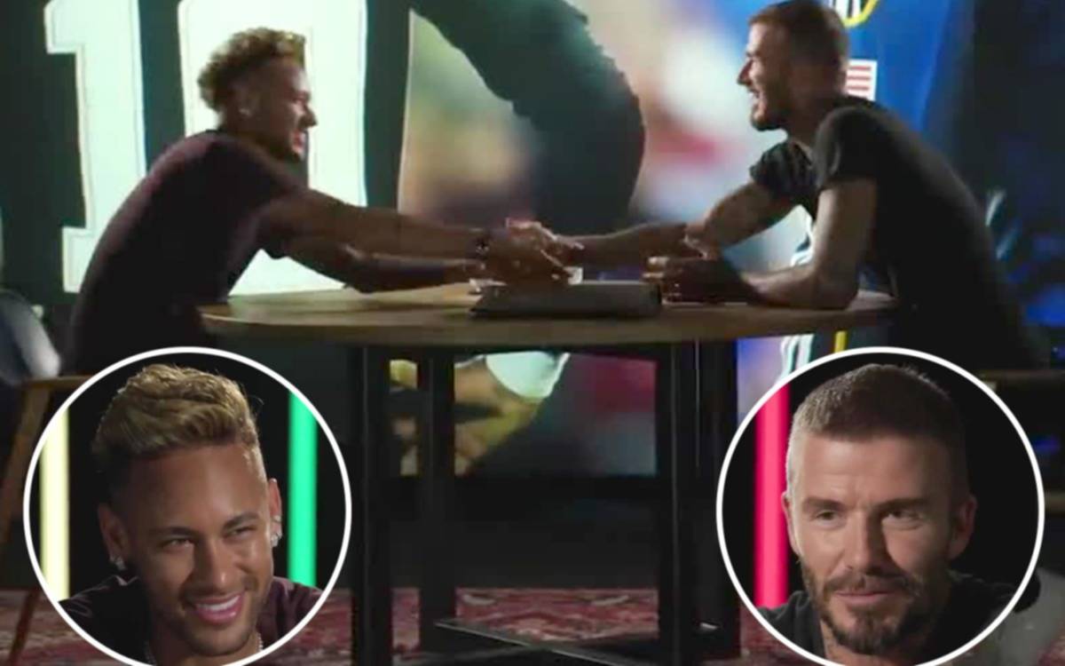 El compromiso de Neymar para ir a jugar a EEUU en el equipo de David Beckham