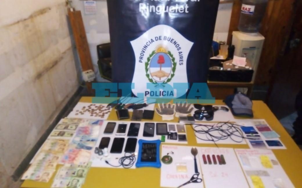 Desbaratan una banda en Ringuelet con municiones, precintos y mapas con casas "marcadas"