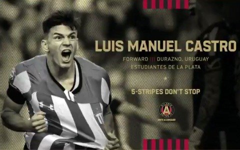 Castro fue anunciando por el Atlanta United como nuevo refuerzo