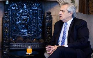 Alberto Fernández: "Argentina atraviesa una situación económica caótica"