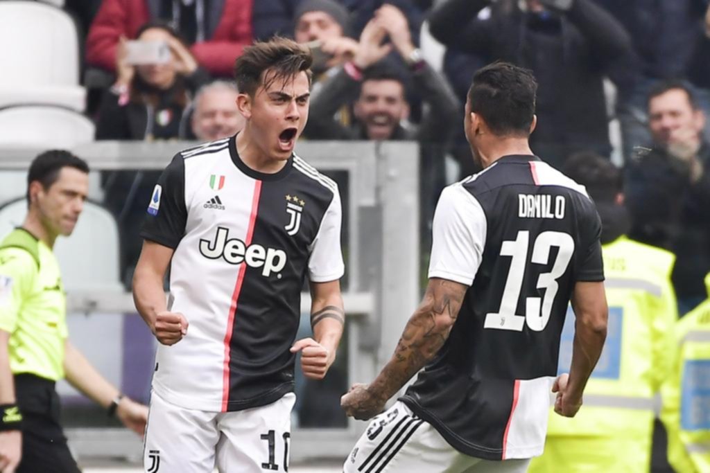 Dybala le dio el triunfo y la punta a Juventus