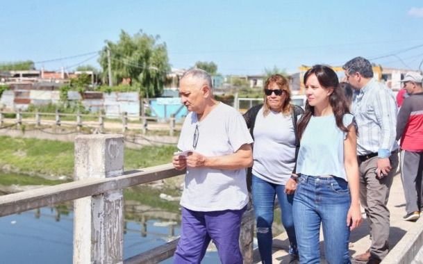 Supervisan estación de bombeo del arroyo Las Piedras
