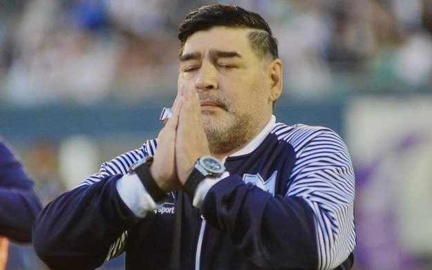 Maradona lamentó la muerte del atleta olímpico Braian Toledo