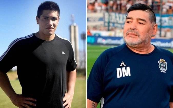 El sentido mensaje de Diego Maradona dedicado a Brian Toledo