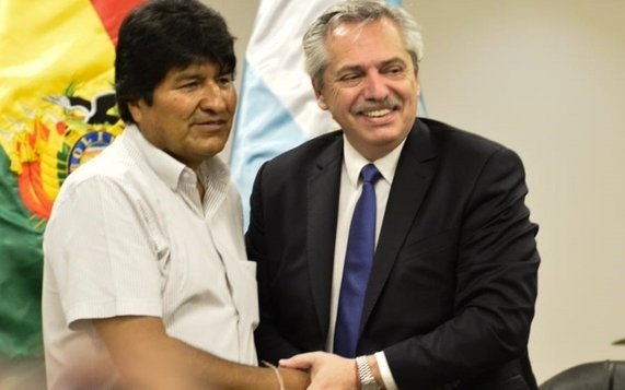 Para Fernández, Evo Morales ganó las elecciones presidenciales en Bolivia "sin fraude"