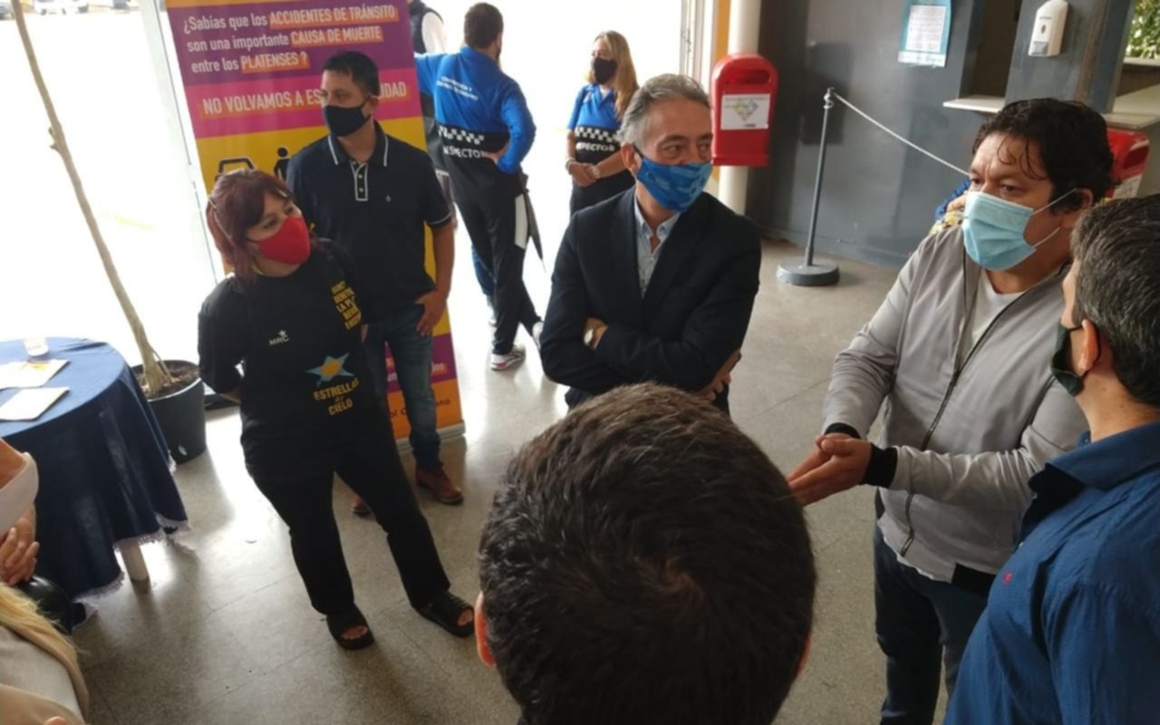 Familiares de víctimas de la inseguridad vial hicieron tareas de concientización en La Terminal