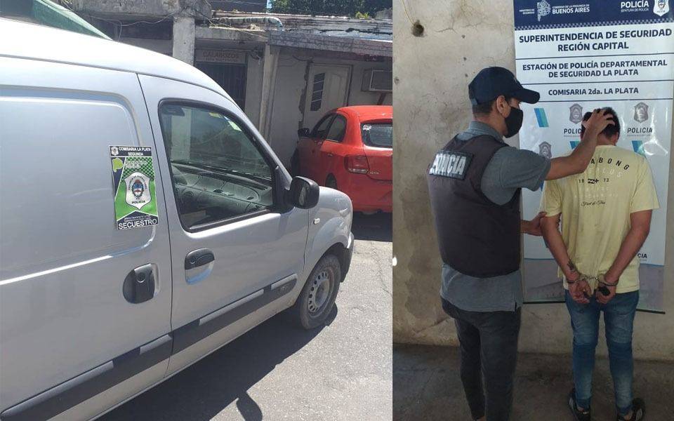 Robó una Kangoo en el centro platense y lo atraparon cuando estaba por subir a la Autopista