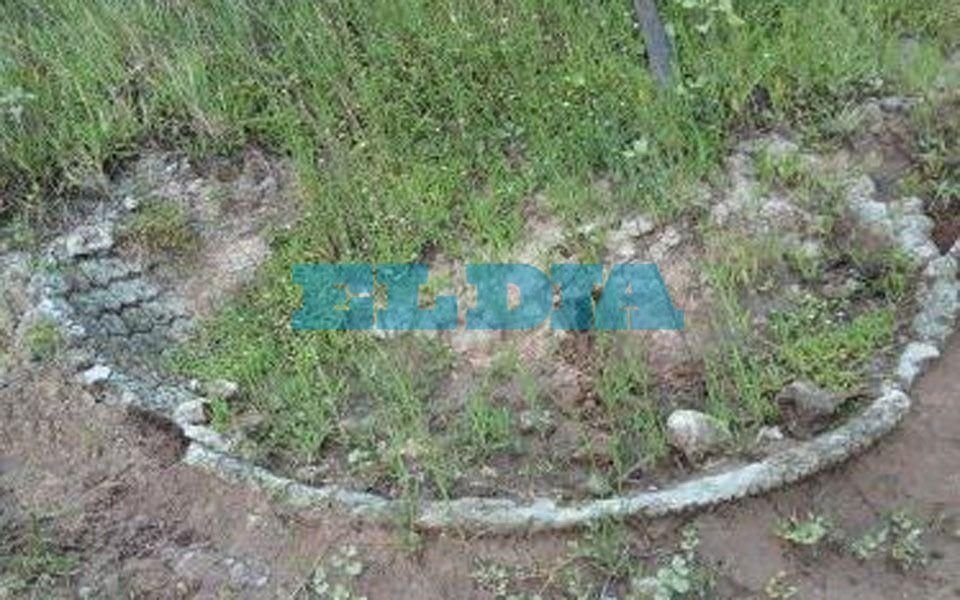 Pescadores hallaron restos fósiles a metros de la Ruta 2 y sospechan que es un gliptodonte