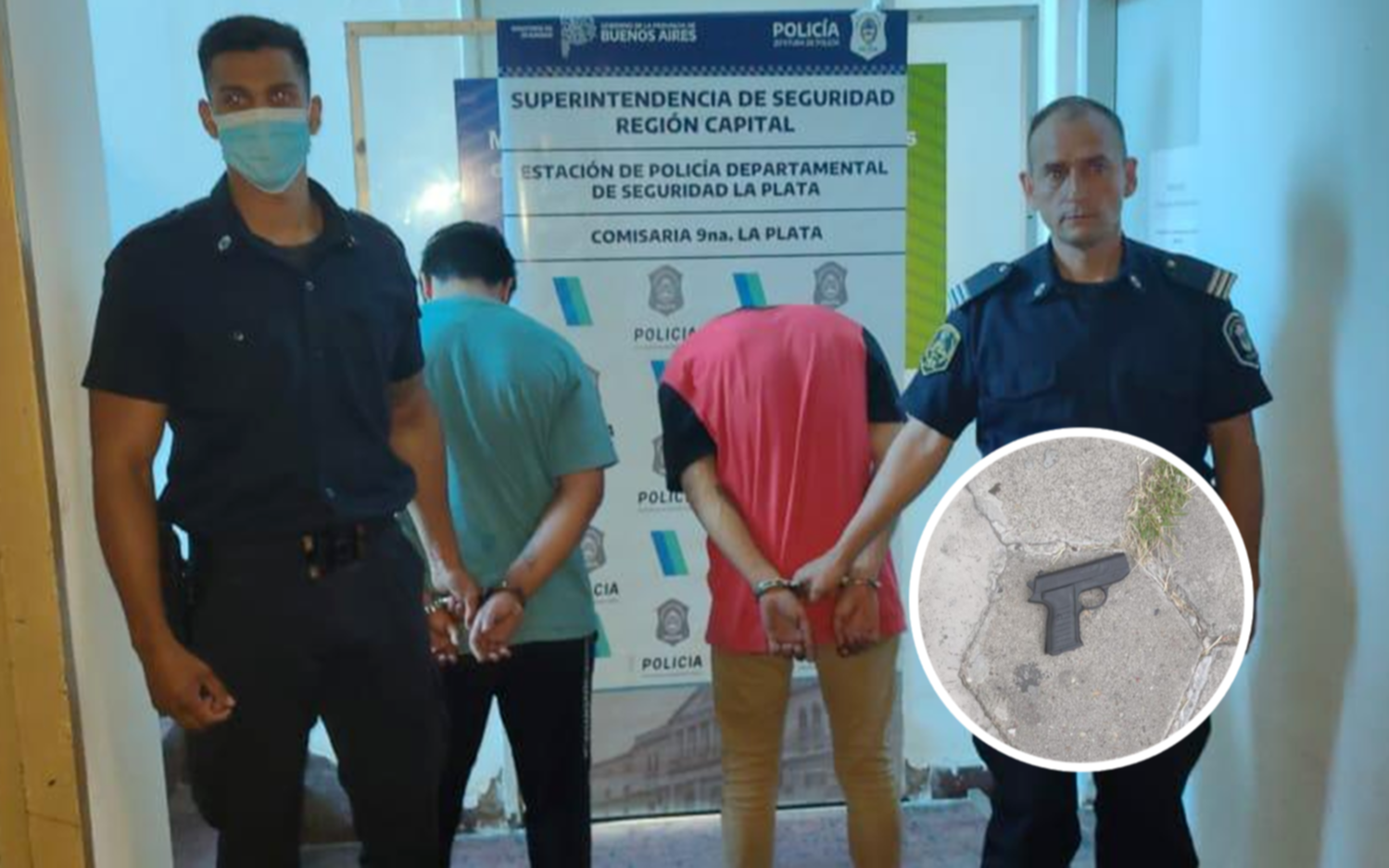 Dos chicos de 16 años intentaron robar con un arma de juguete una veterinaria de diagonal 73 y 63