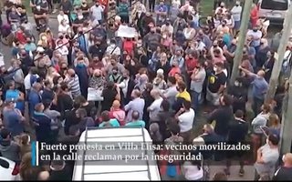 Inseguridad: Vecinos de Villa Elisa, disconformes con la respuesta de la Policia
