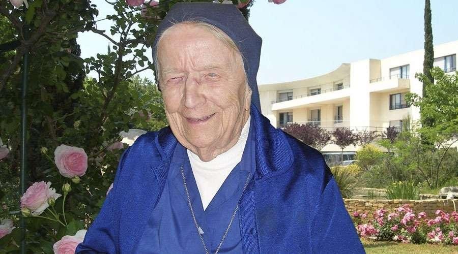 Una monja francesa de 116 años tuvo COVID y sobrevivió