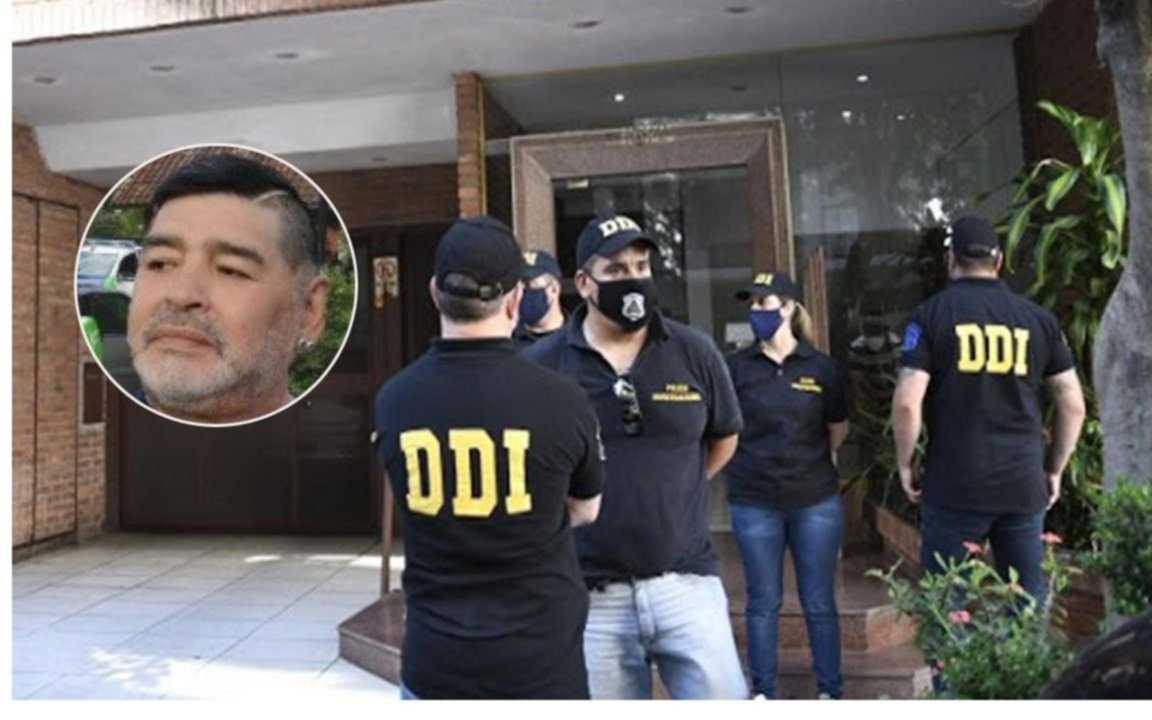 El juez autorizó a los fiscales a abrir los celulares de Diego Maradona