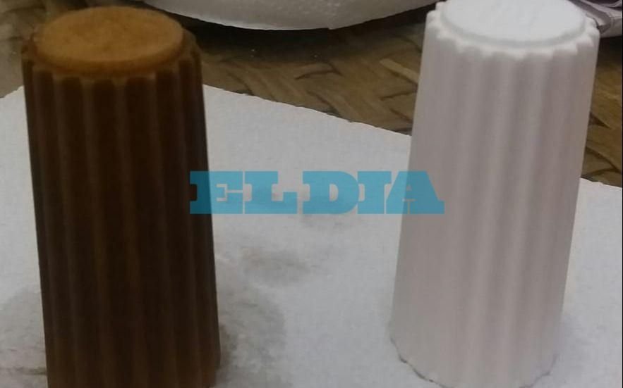 Así quedó el filtro de agua en una casa de la Franja, en Berisso