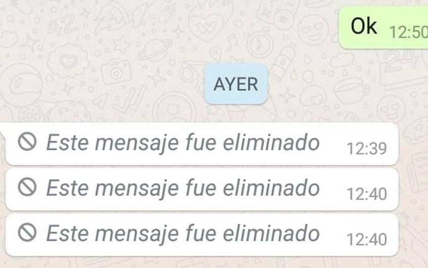 ¡Cuidado lo que escribís! Ahora se podrán ver los mensajes de Whatsapp borrados por tus contactos