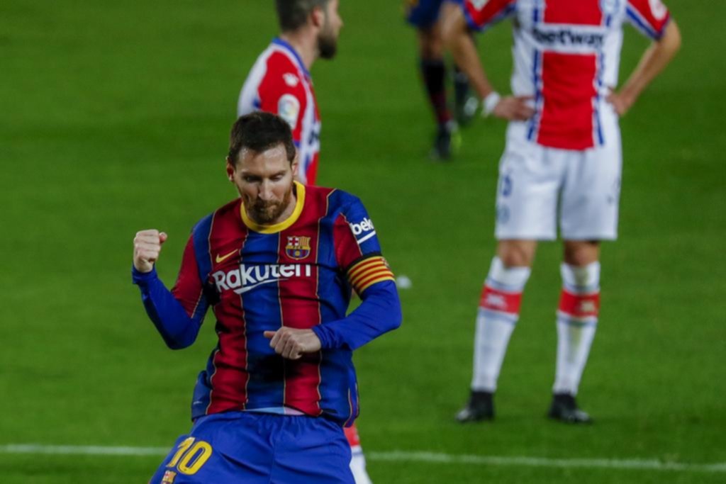 Messi: dos golazos y otro récord para alegrar al Barça
