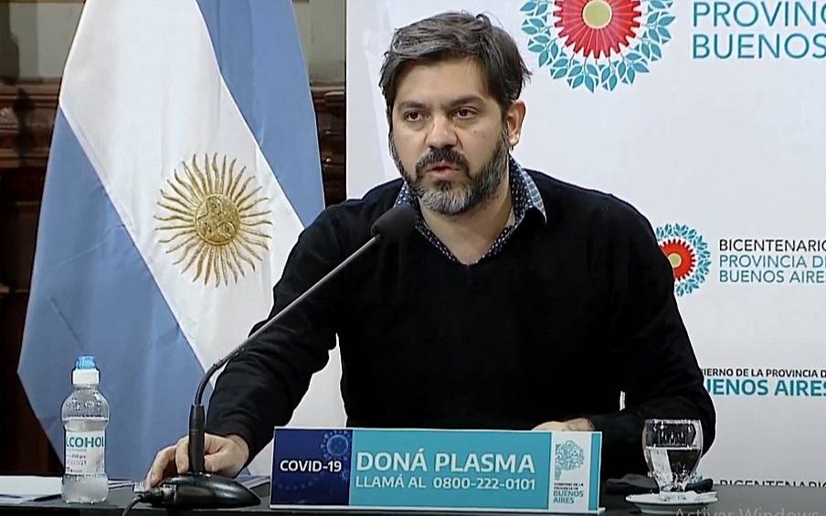 Dio positivo a Covid-19 el jefe de gabinete de Kicillof