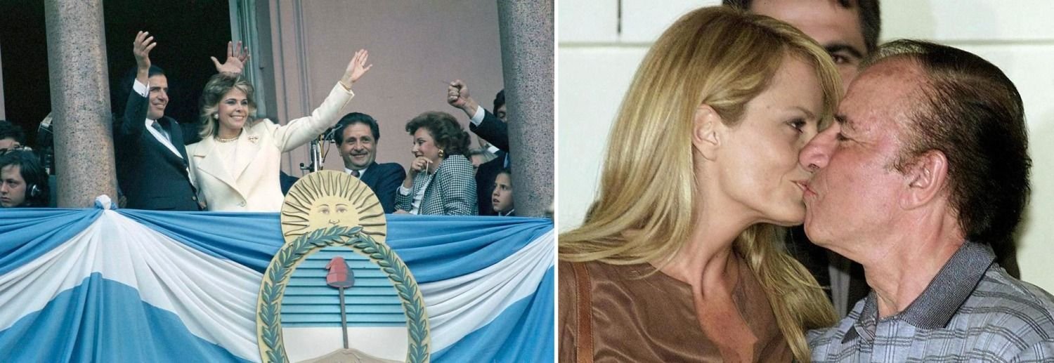 Dos esposas, dos divorcios y cuatro hijos: la vida familiar del expresidente