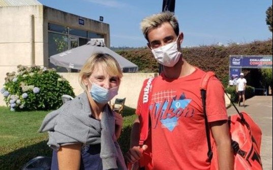 El tenista platense Thiago Tirante se metió en el cuadro principal del Challenger de Concepción