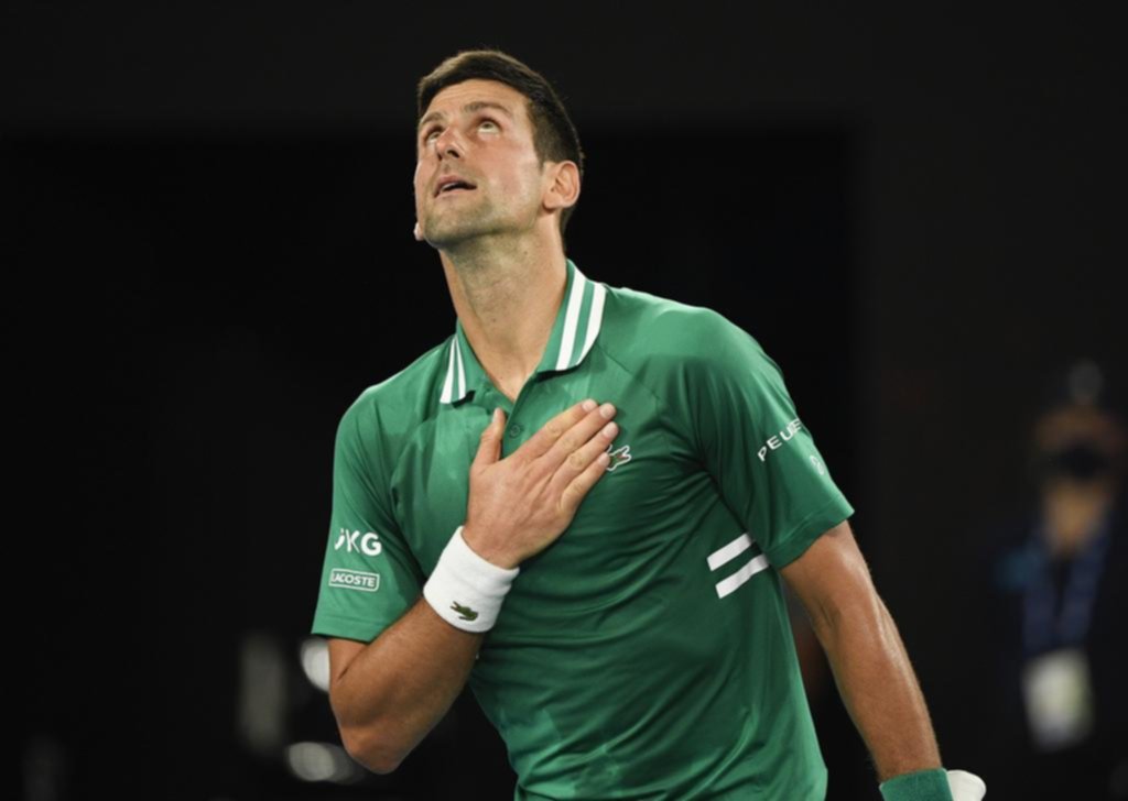 Novak Djokovic, semifinalista del Abierto de Australia