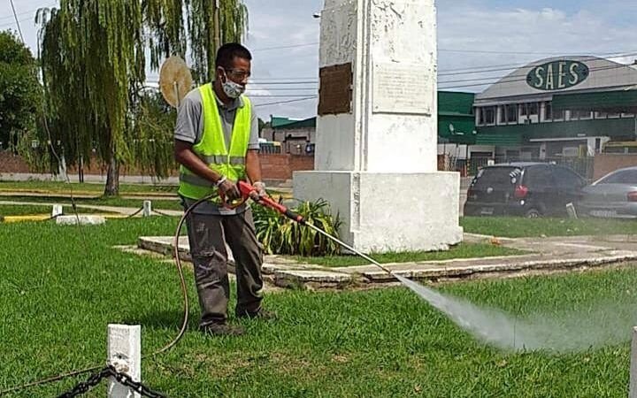 Municipio lleva adelante fumigación contra el Dengue